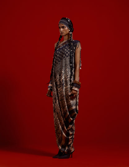 RASA ONE SHOULDER DRESS