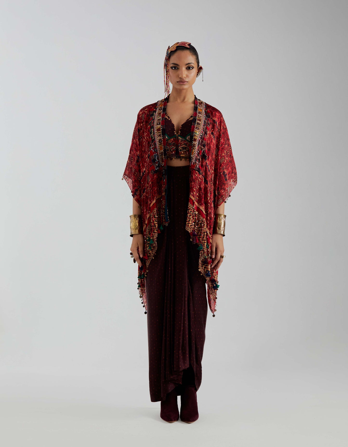 VENI DUPATTA JACKET SET