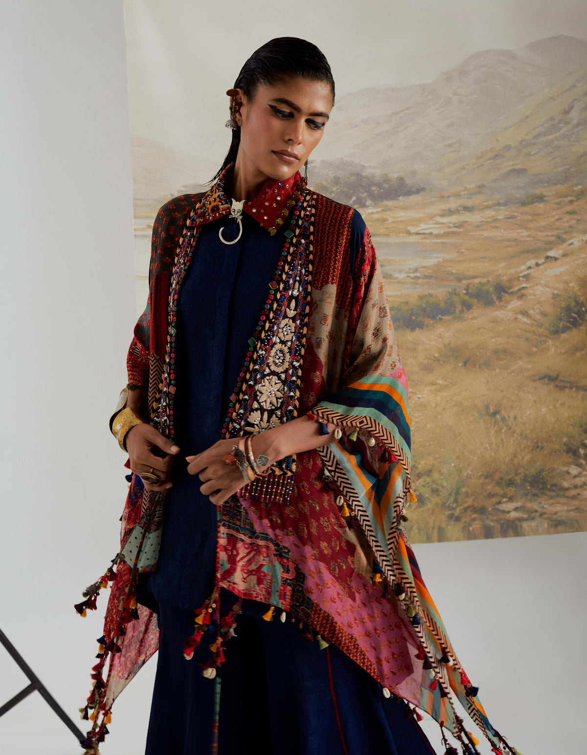VENI DUPATTA JACKET SET