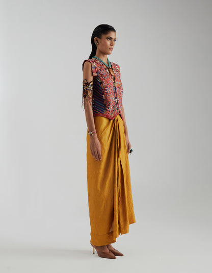 DHAARA WAISTCOAT SET