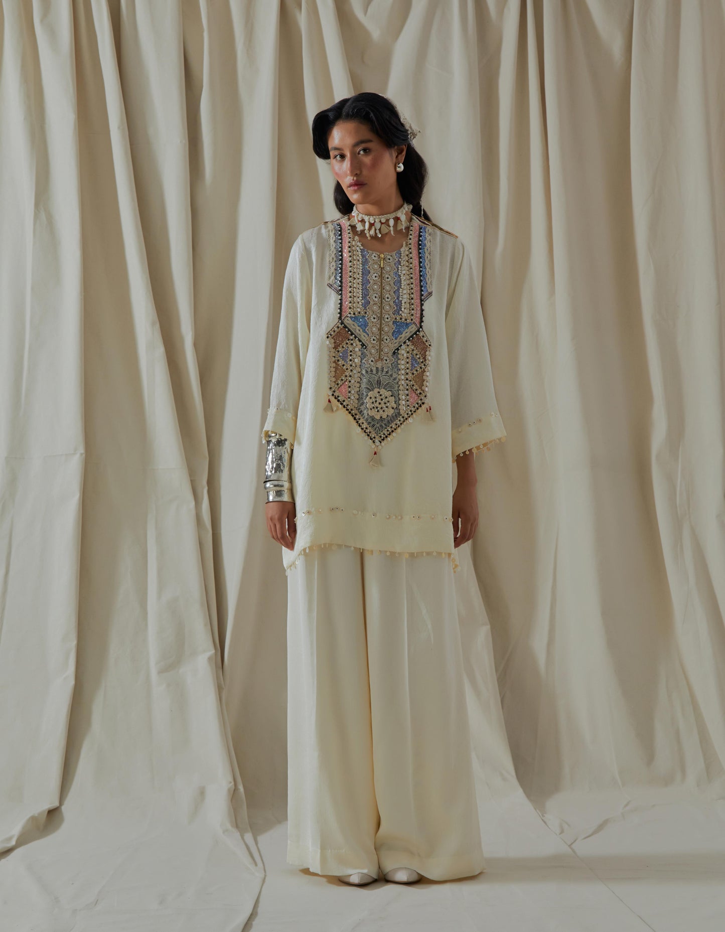 MITRA SHORT KURTA SET