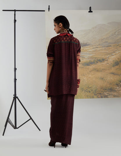 ATRI STRAIGHT SHIRT SET