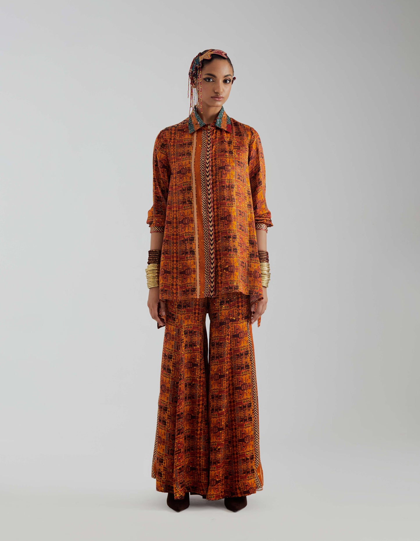 ATRI STRAIGHT SHIRT SET