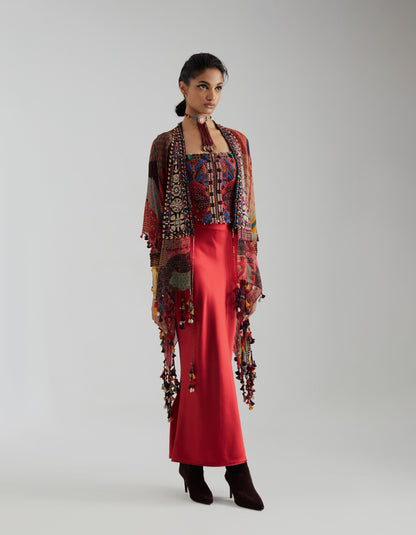 VENI DUPATTA JACKET SET