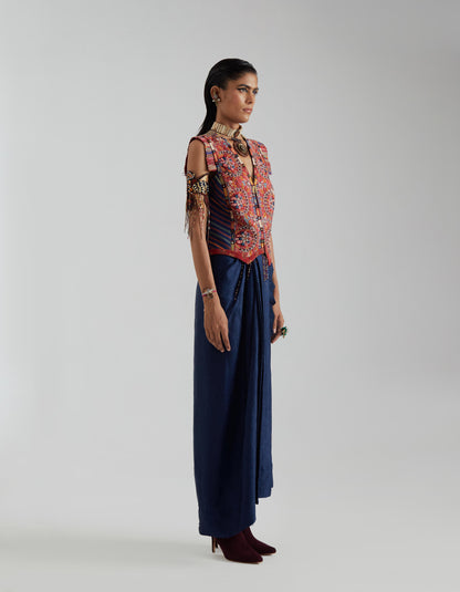 DHAARA WAISTCOAT SET