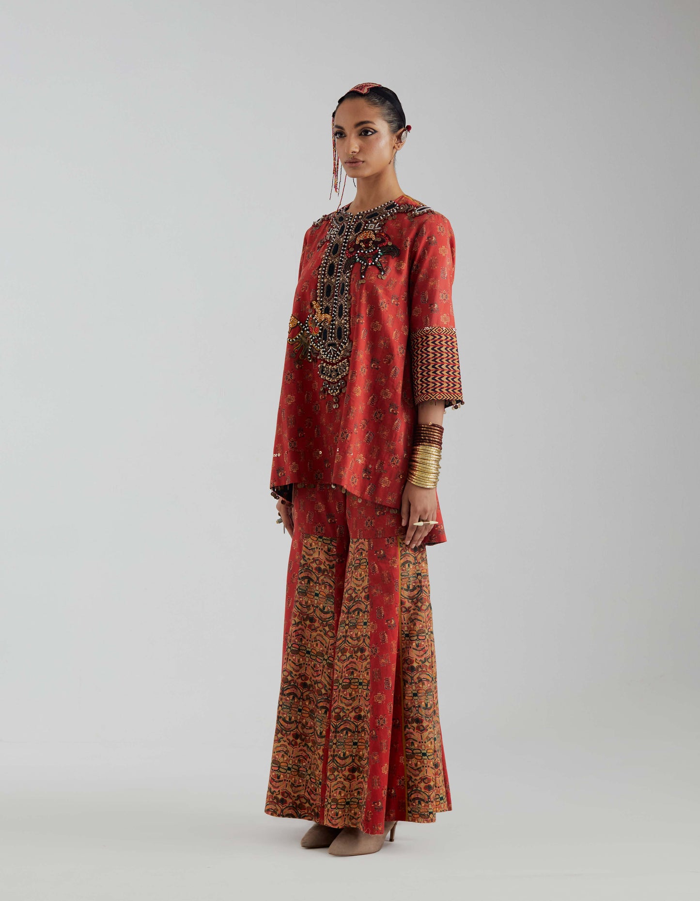 MITRA SHORT KURTA SET