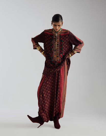 MITRA SHORT KURTA SET