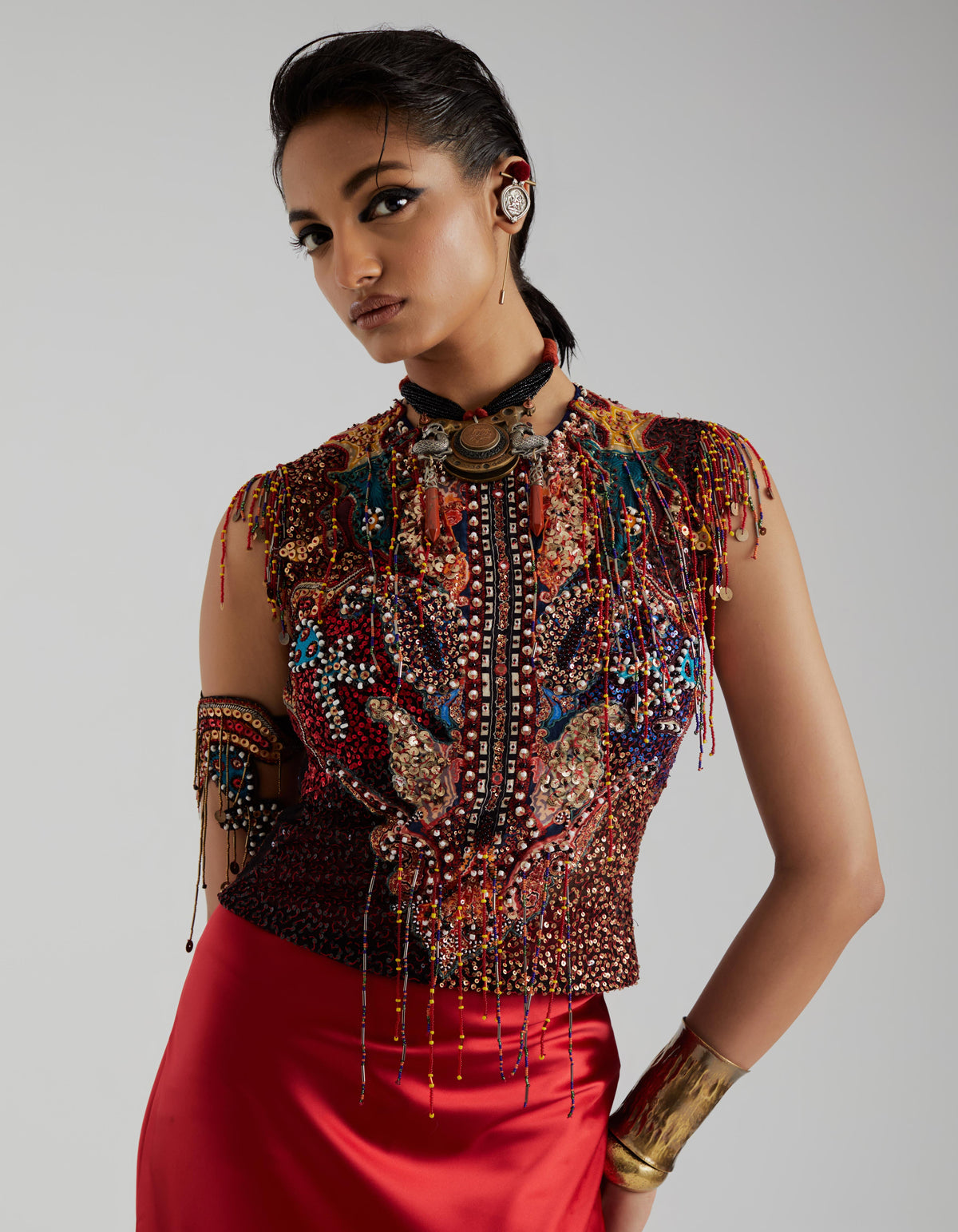 INAQ CORSET TOP SET