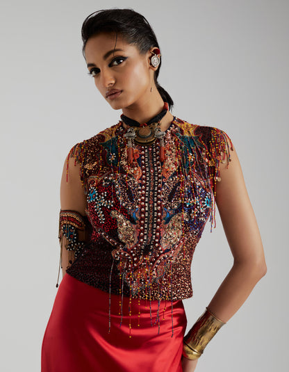 INAQ CORSET TOP SET