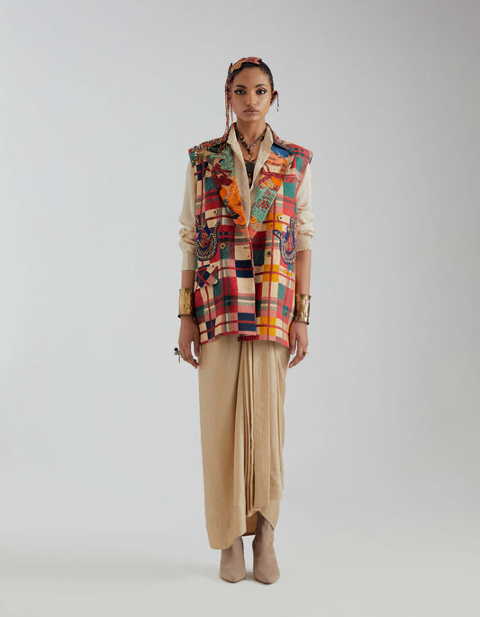 NOORI DOUBLE BREASTED VEST