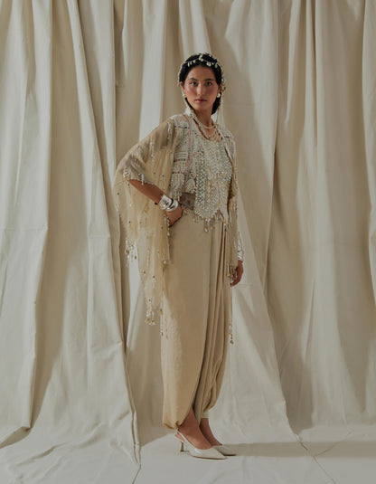 VENI DUPATTA JACKET SET