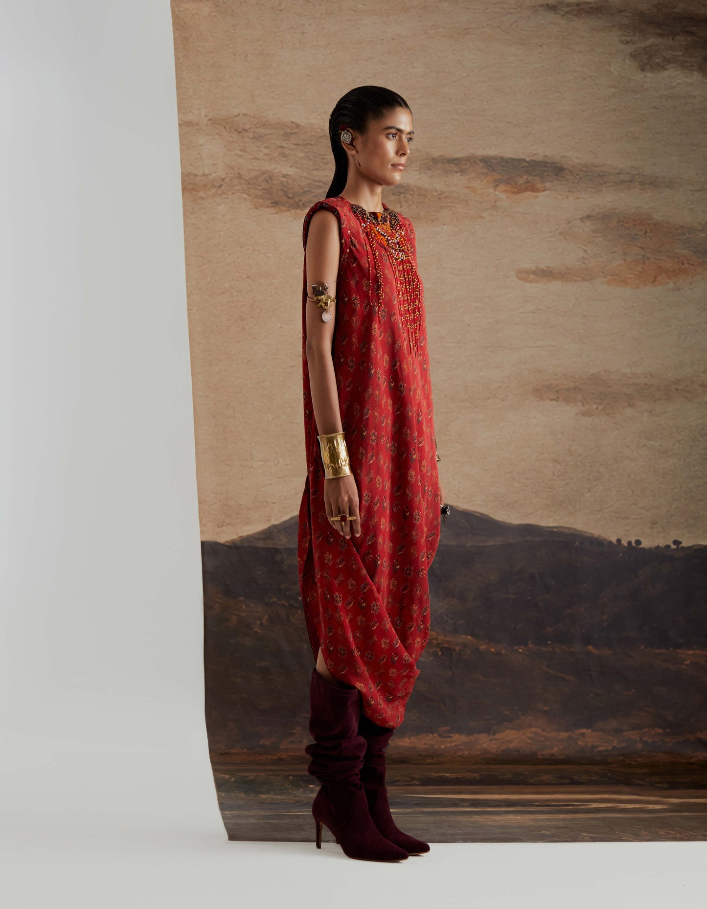 RASA DROP SHOULDER DRESS
