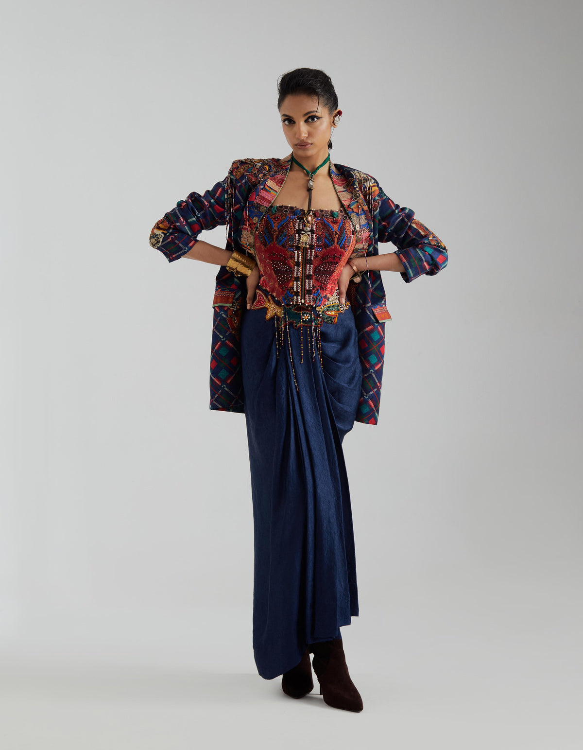 OPEN DHANA JACKET SET