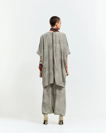 KURU TRAPEZE KURTI SET