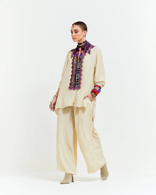 ATRI STRAIGHT SHIRT SET