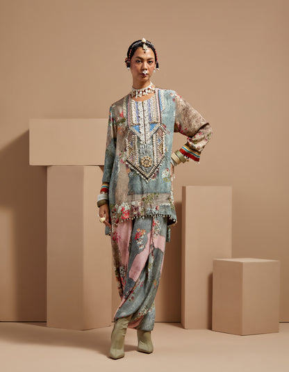 MITRA SHORT KURTA SET