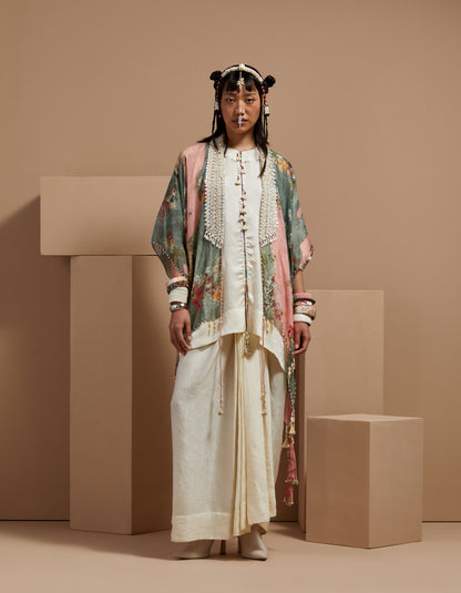VENI DUPATTA JACKET SET