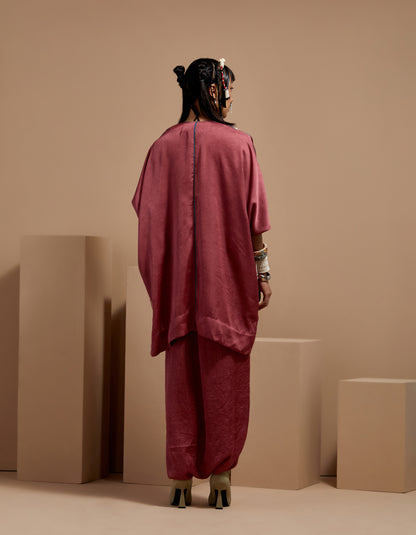 KURU TRAPEZE KURTA SET