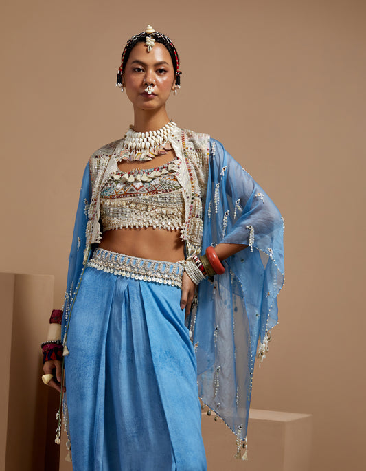VENI DUPATTA JACKET