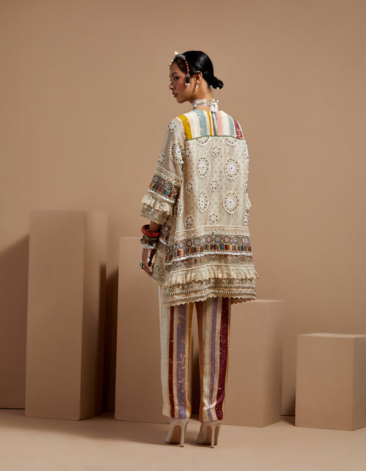 MITRA SHORT KURTA SET