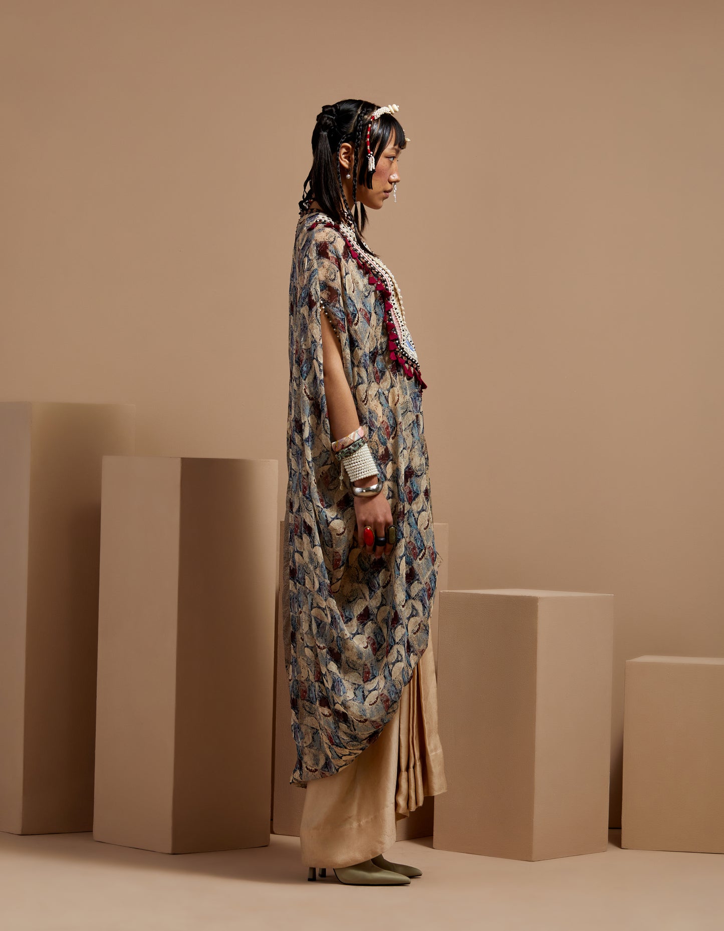 RITU KAFTAN DUPATTA JACKET