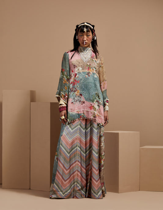 MITRA SHORT KURTA SET