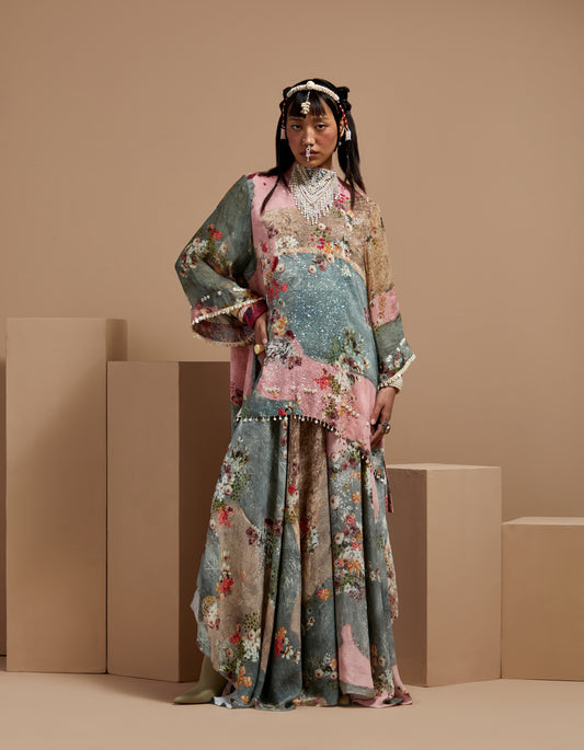 MITRA SHORT KURTA SET
