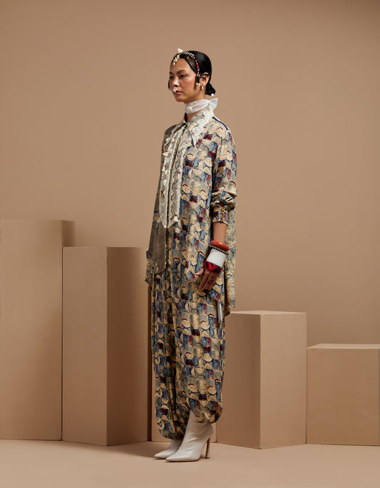 ATRI STRAIGHT SHIRT SET
