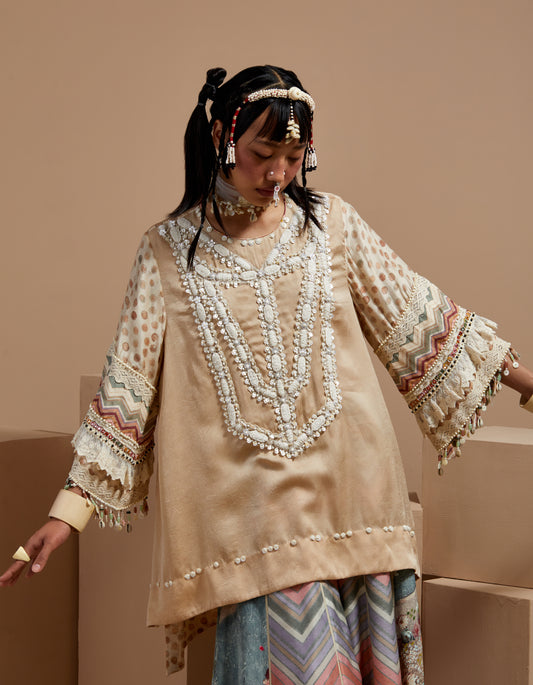MITRA SHORT KURTA SET