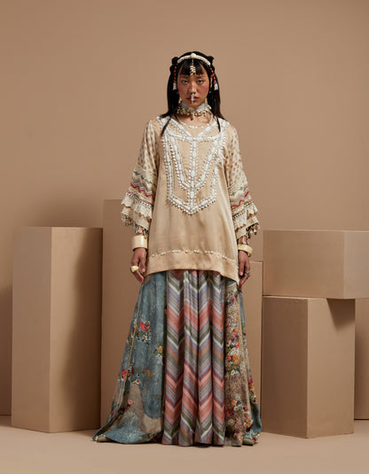 MITRA SHORT KURTA SET