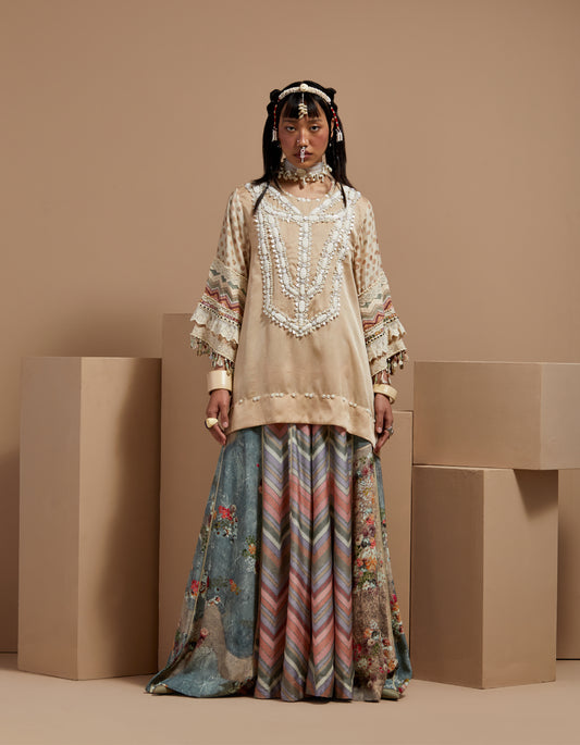 MITRA SHORT KURTA SET