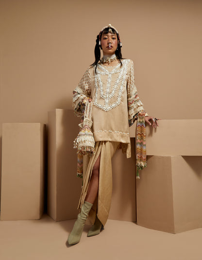 MITRA SHORT KURTA SET