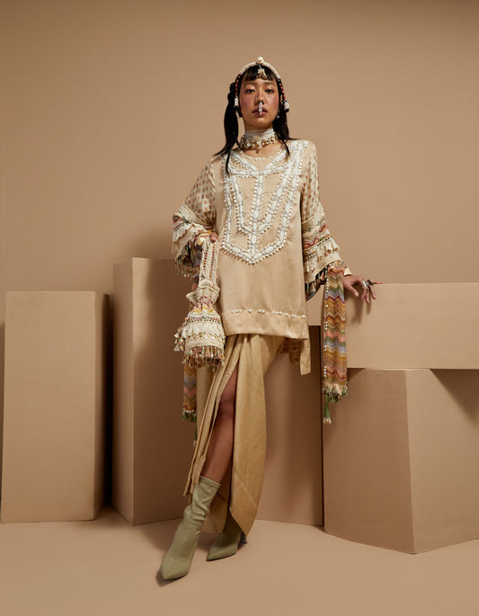 MITRA SHORT KURTA SET