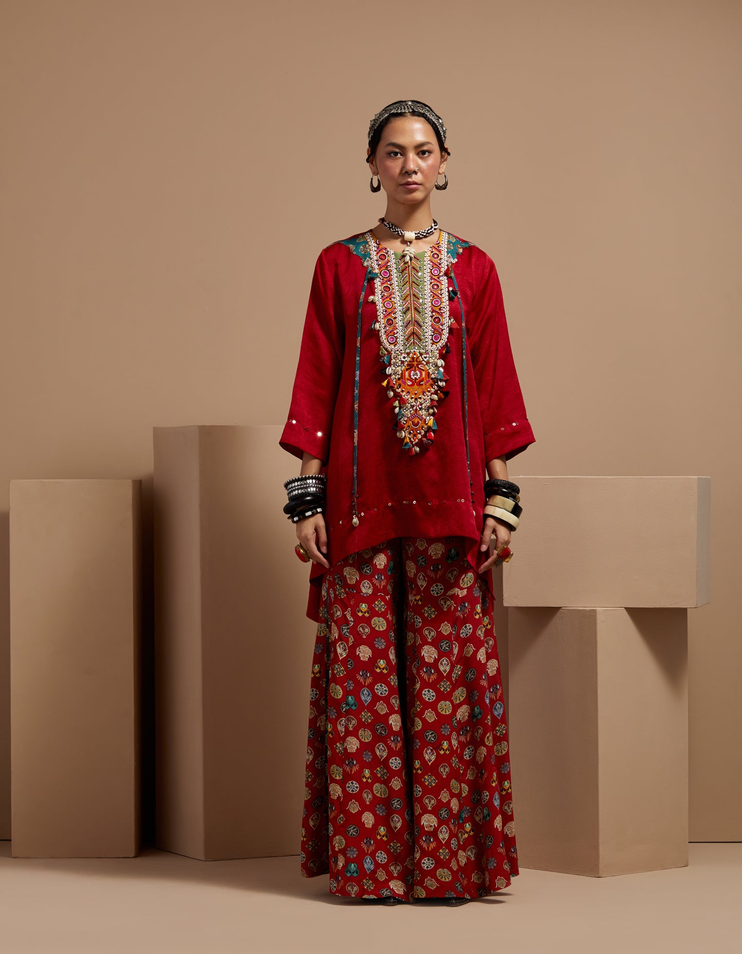 MITRA SHORT KURTA SET