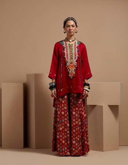 MITRA SHORT KURTA SET