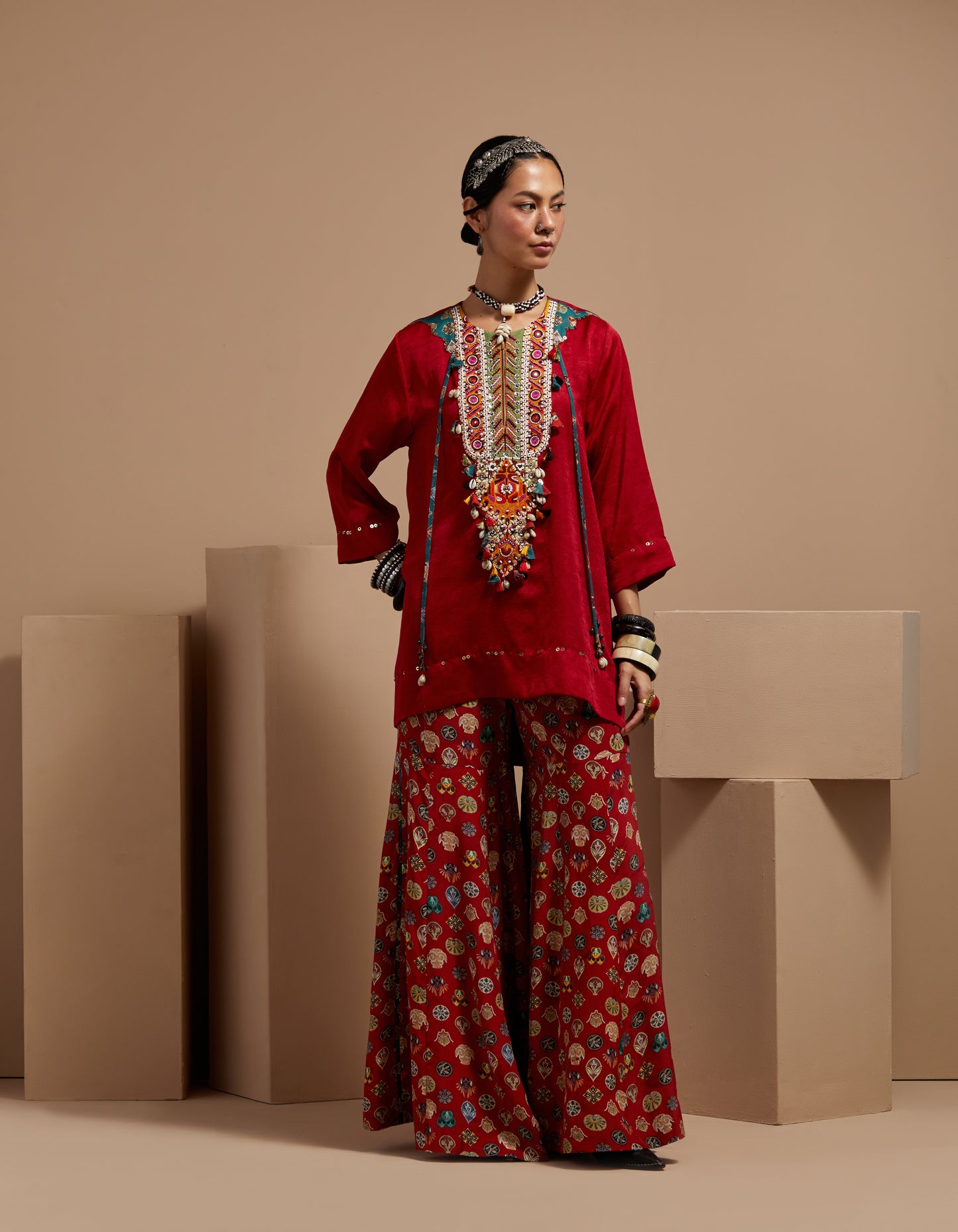MITRA SHORT KURTA SET