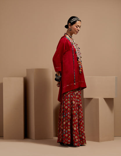 MITRA SHORT KURTA SET