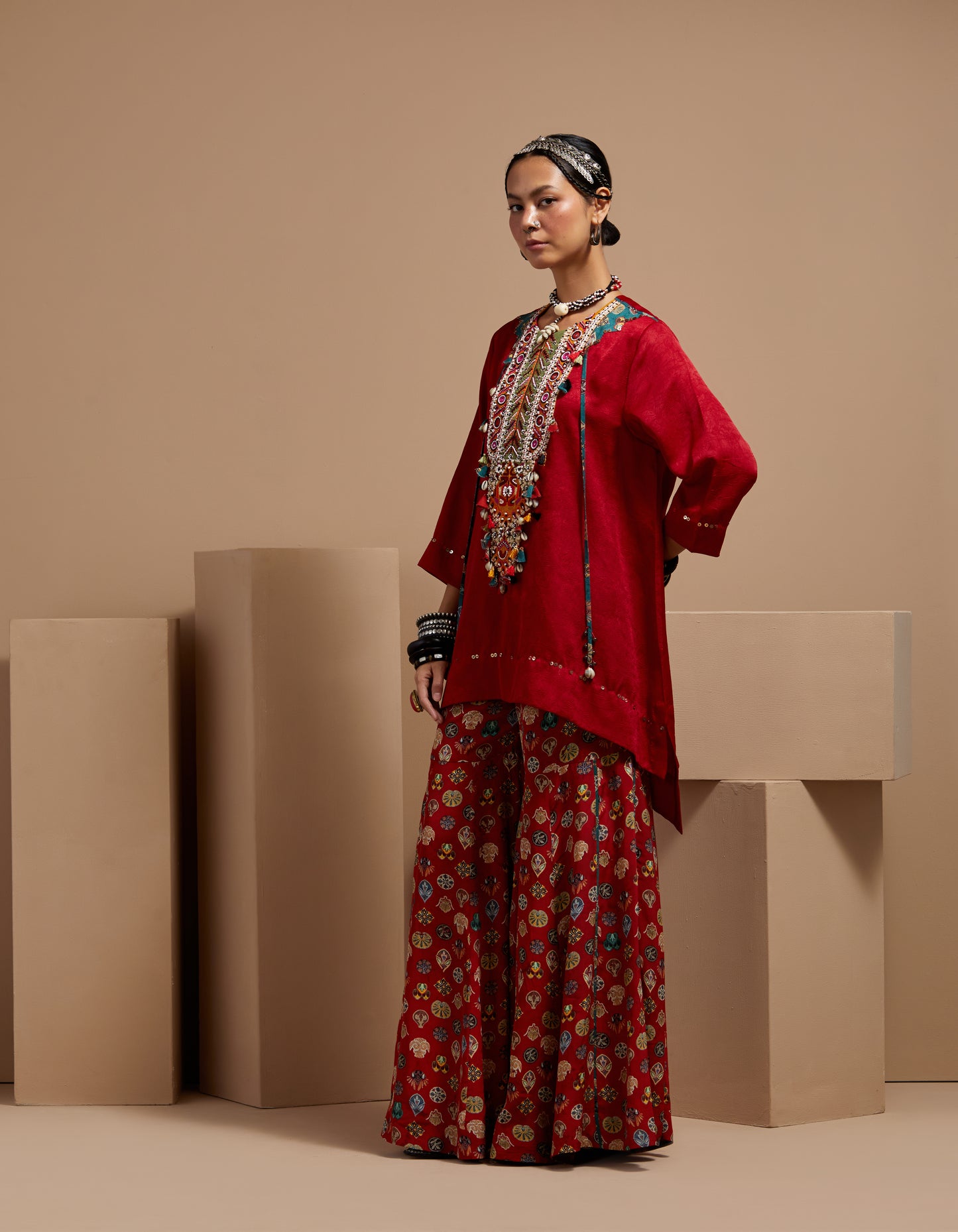 MITRA SHORT KURTA SET