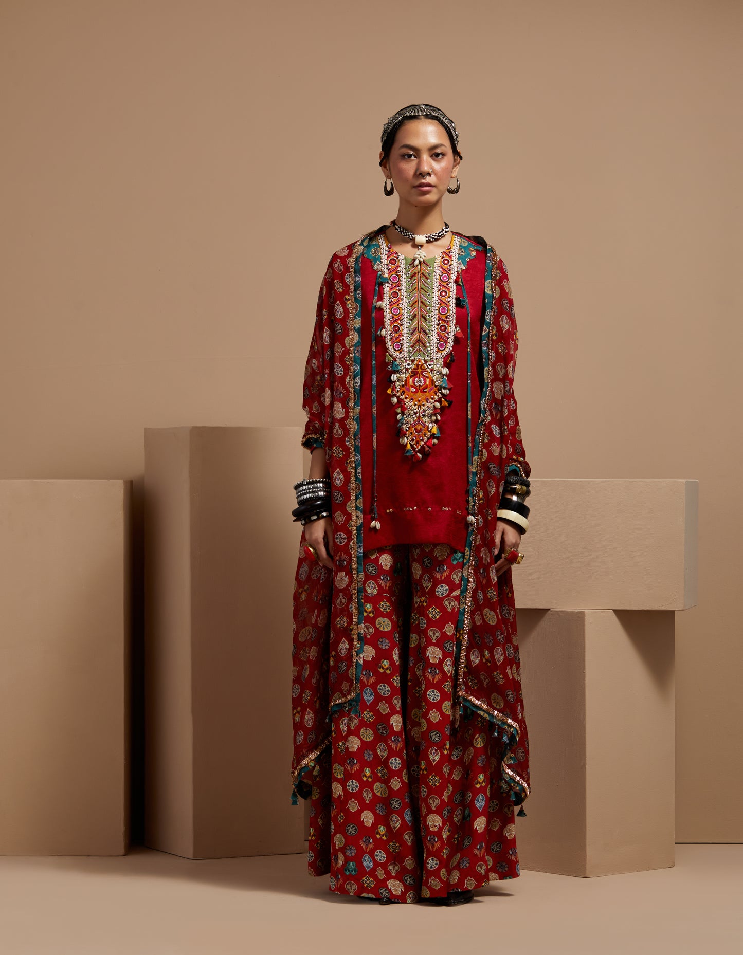 MITRA SHORT KURTA SET
