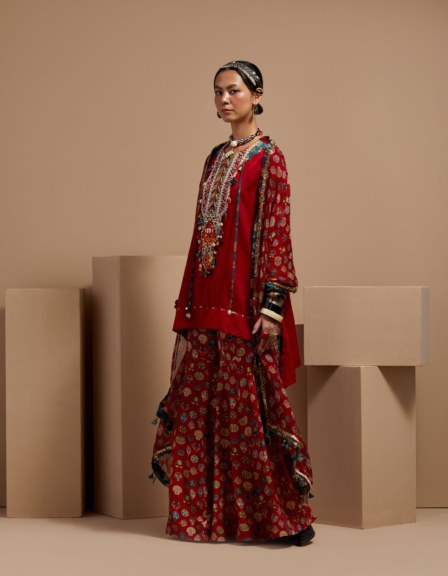 MITRA SHORT KURTA SET