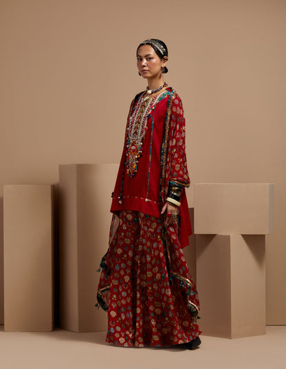 MITRA SHORT KURTA SET