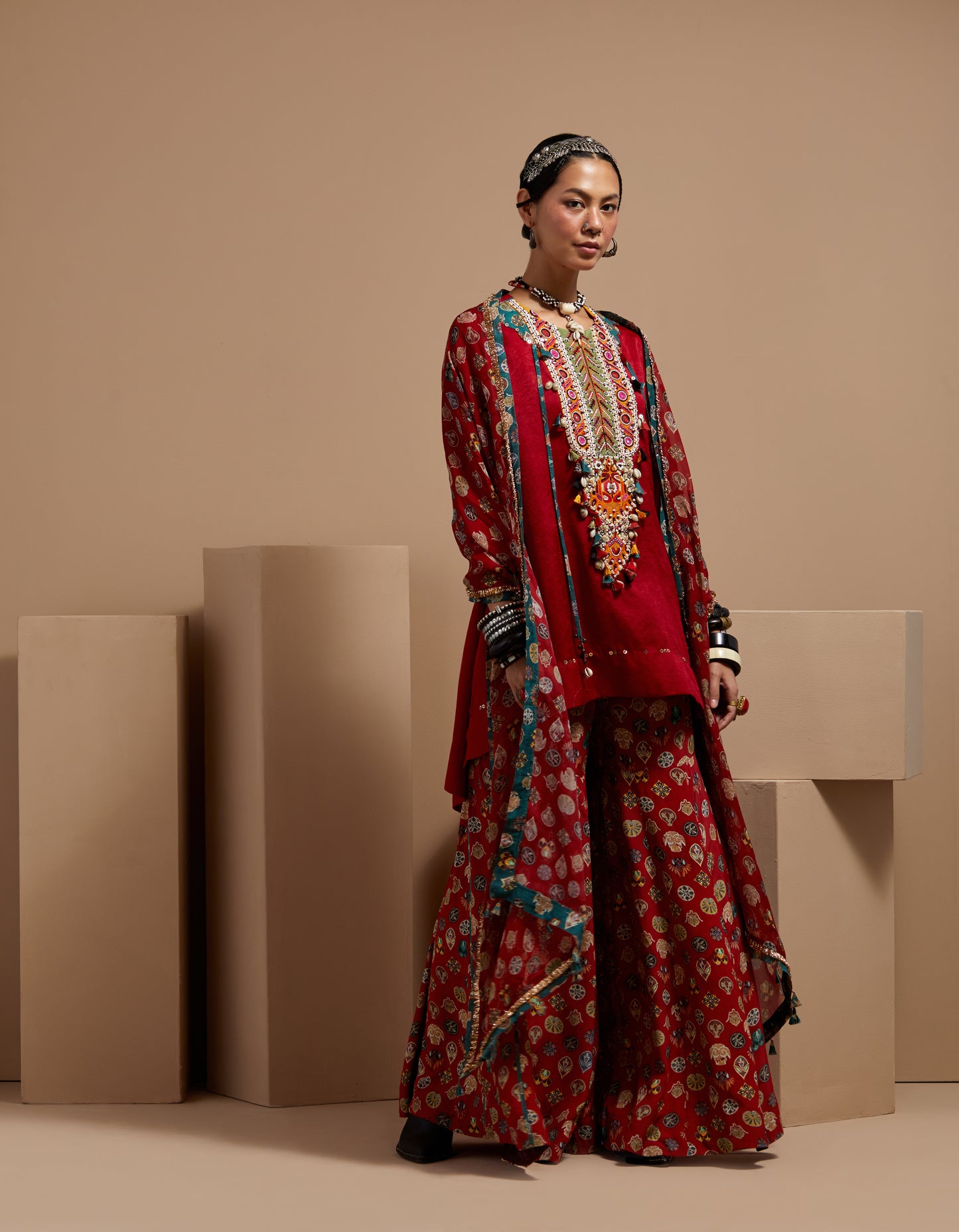 MITRA SHORT KURTA SET
