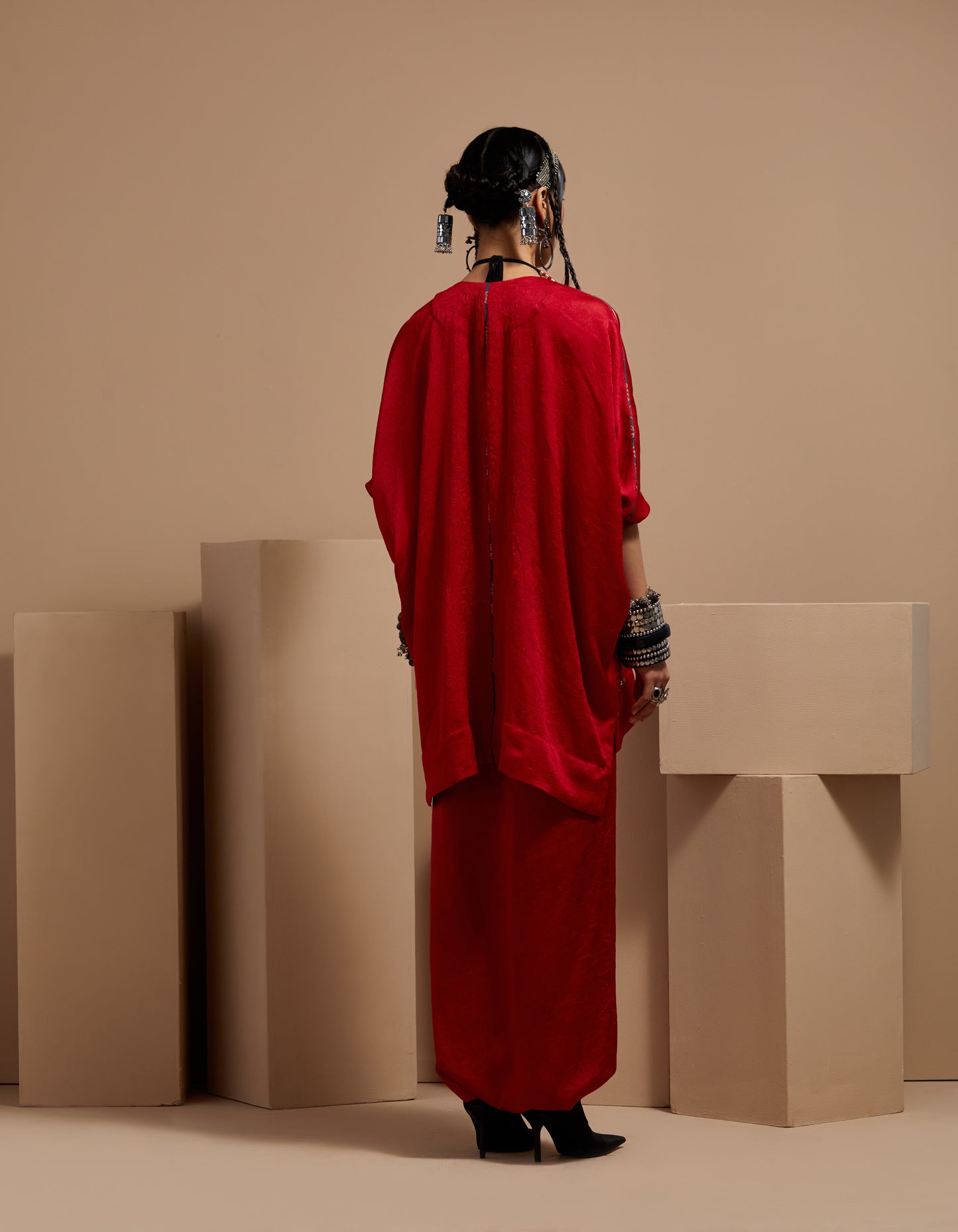 KURU TRAPEZE KURTA SET