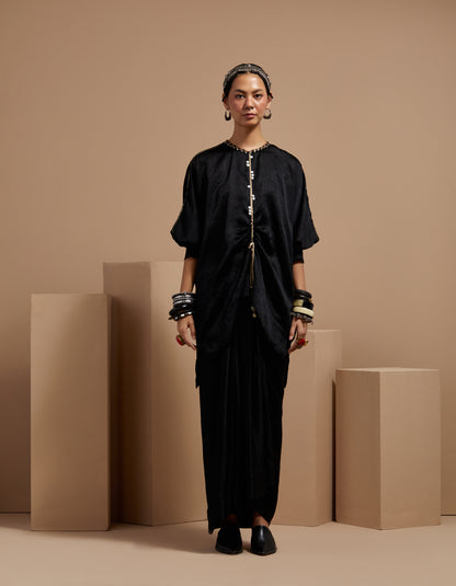KURU TRAPEZE KURTA SET