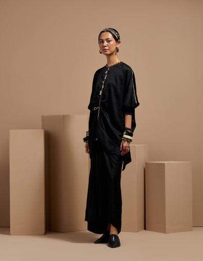 KURU TRAPEZE KURTA SET