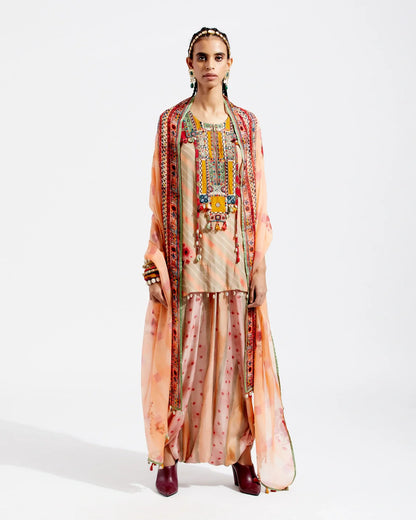 MITRA SHORT KURTA SET