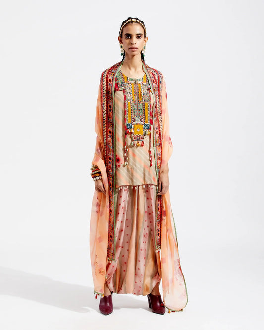MITRA SHORT KURTA SET