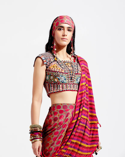 SADHAVI DRAPE SAREE