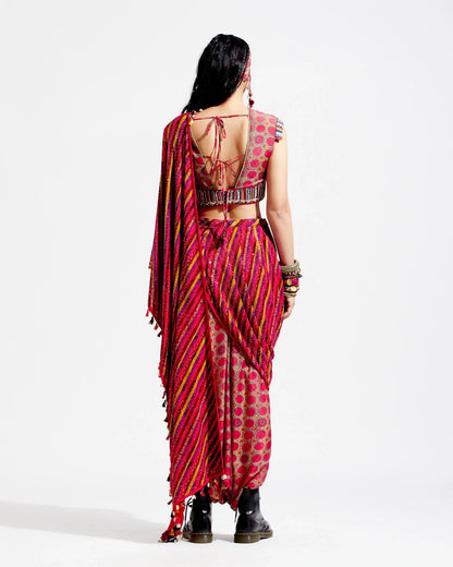 SADHAVI DRAPE SAREE