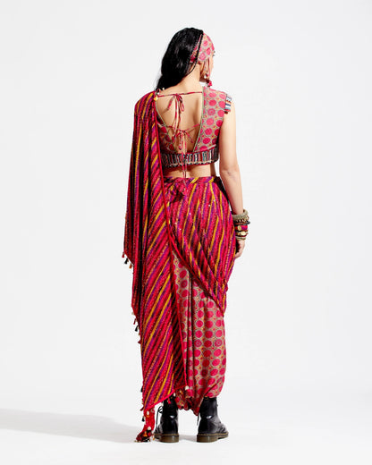 SADHAVI DRAPE SAREE